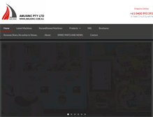 Tablet Screenshot of amusinc.com.au